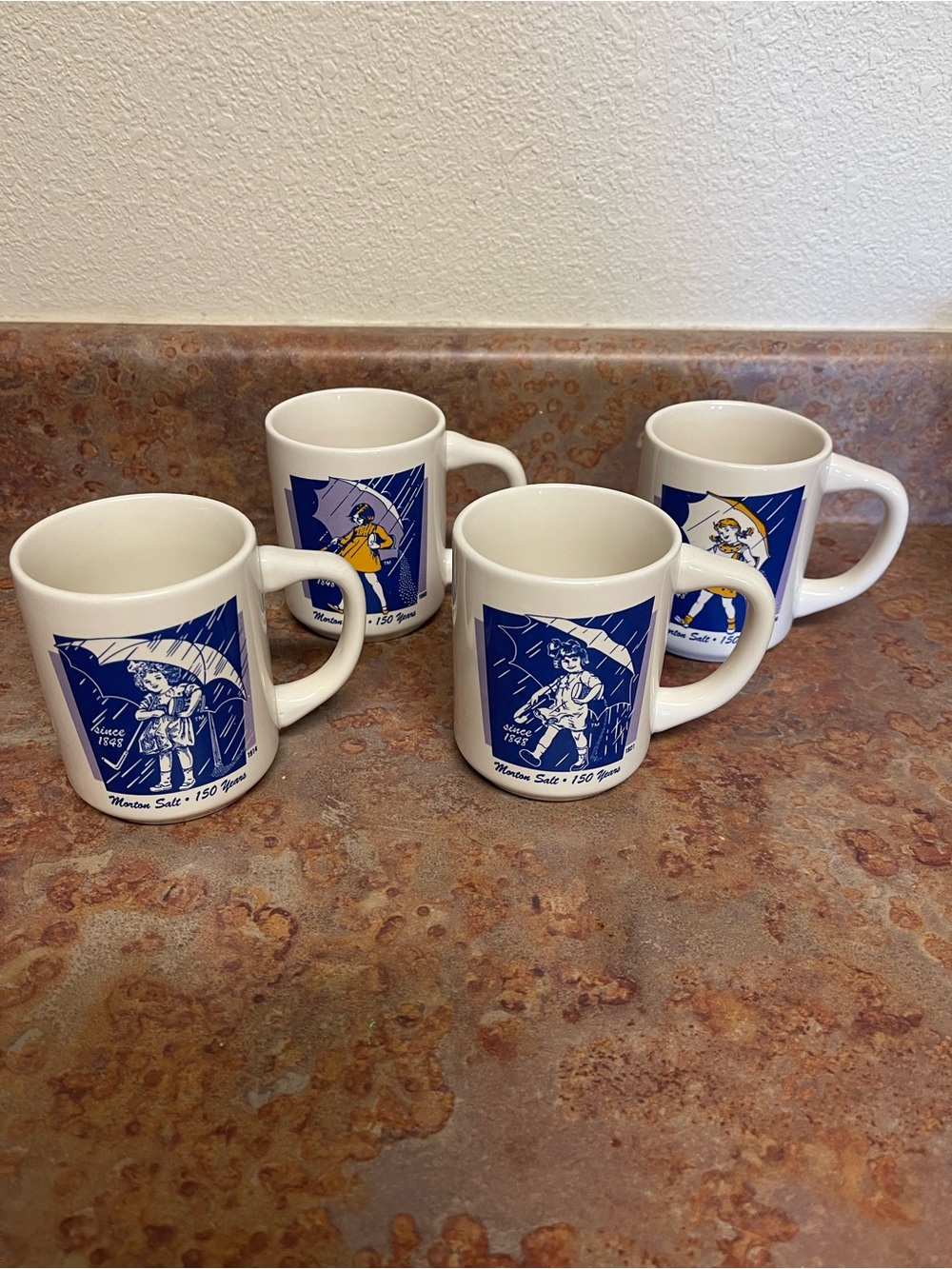 Morton Salt Girl Mug Set